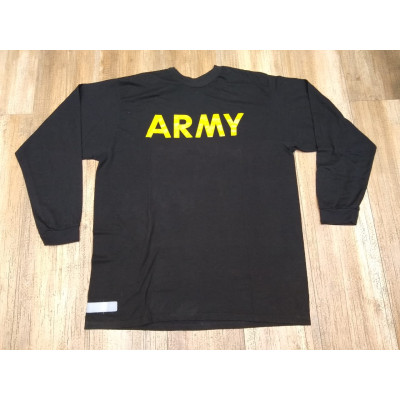 USA Camiseta de Treino Físico ARMY PT ML PRETA 